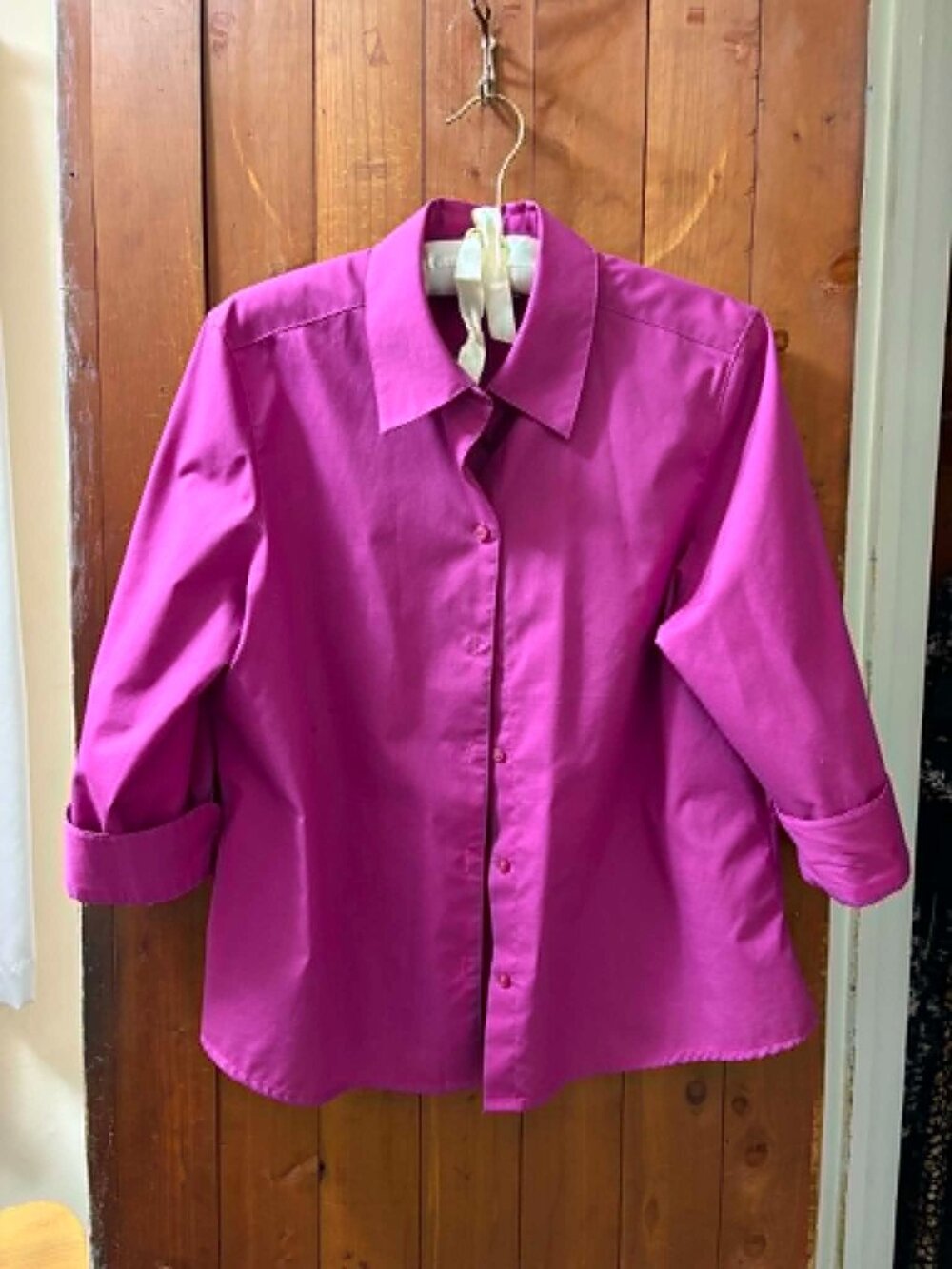 FOXCROFT WOMENS BLOUSE SIZE 12